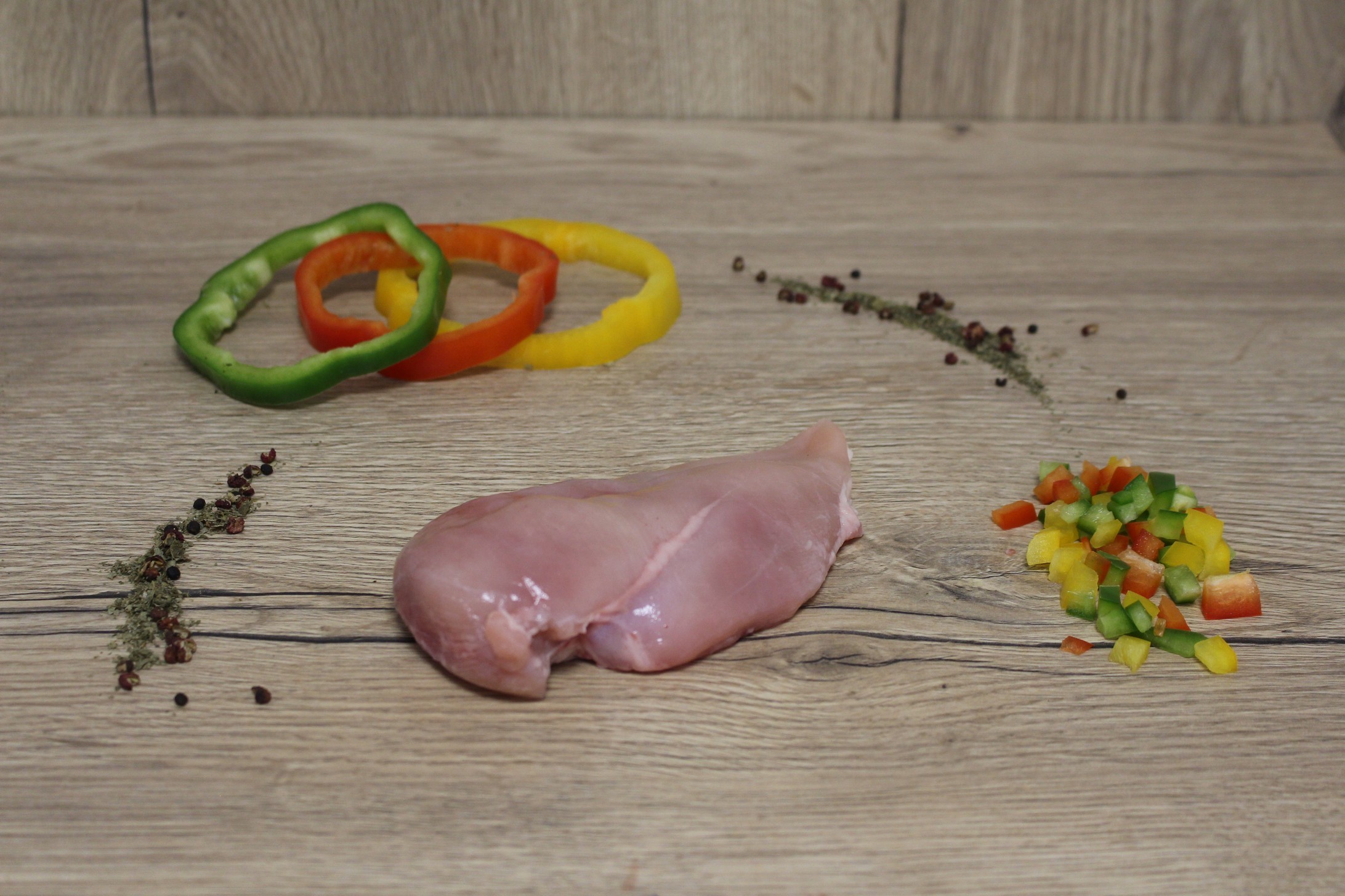 FILET DE POULET VEGETAL